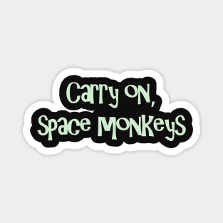 Oz 9 space monkey sticker Magnet