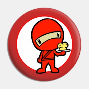 Red Ninja Pin