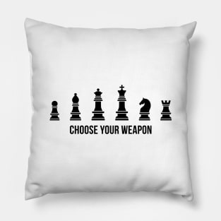 Choose Your Weapon Pillow