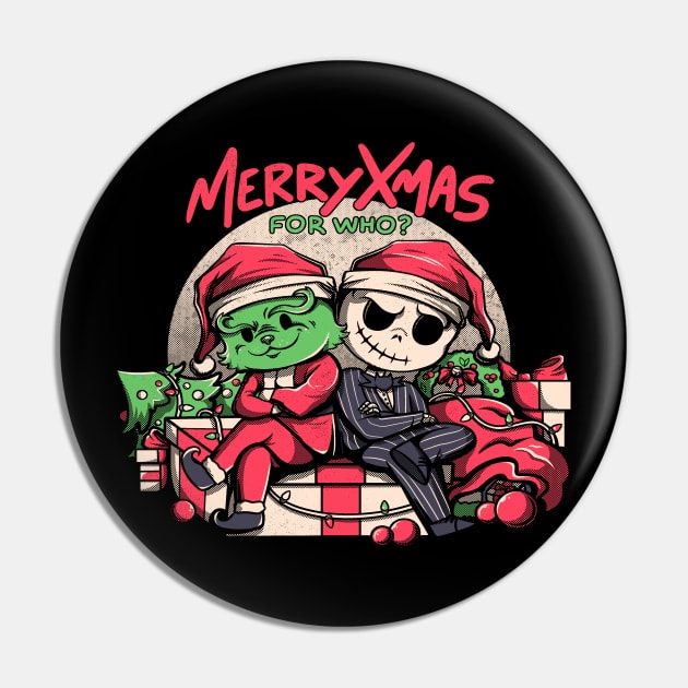 Stolen Xmas Pin by studioyumie