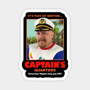 Captain's Quarters Official Shirt Magnet