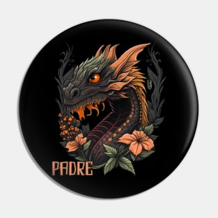 Cute Dragonpets Padre Dragon Doll Fursuiter Cosplayer Pin