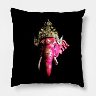 Ganesh Red Head Pillow