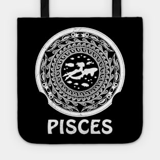 Fishes Zodiac Sign Pisces Tote