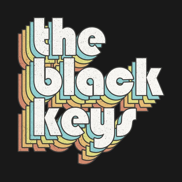 Retro The Black Keys by Bhan Studio