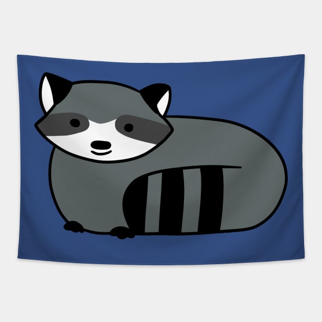 Little Raccoon Tapestry by saradaboru