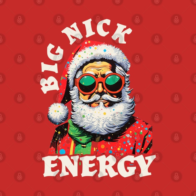 Big Nick Energy Santa Cool by Frame sky aesthetic