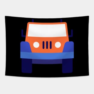 Jeep Wrangler Jeep Grand Cherokee Car Illustration H6fjp Tapestry