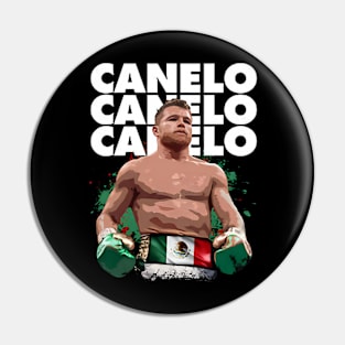 Canelo Alvarez boxing 8 Pin