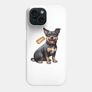 Lancashire heeler dog Phone Case