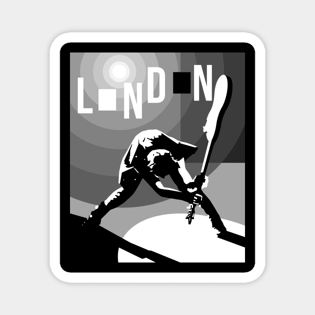 London BW Magnet by SiSuSiSu