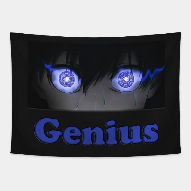 Blue Lock Yoichi Isagi's Eyes Tapestry by Hani-Clothing