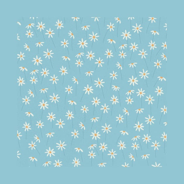 Daisy in Spring Pattern by Charly Clements