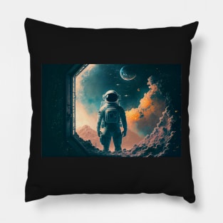 Space solituide Pillow