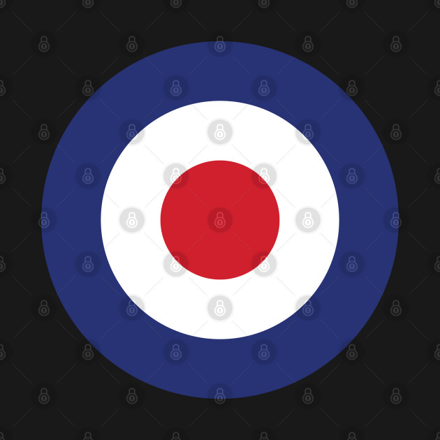 Discover RAF Roundel Circle Target Bullseye MOD Royal Air Force - Raf Roundel - T-Shirt