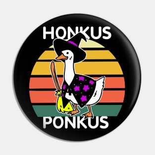 punkus ponkus duck funny Halloween Pin