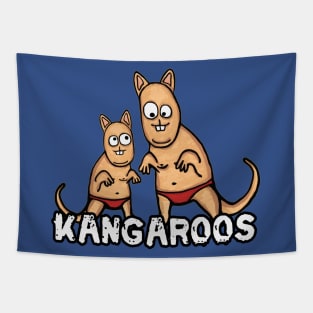 KANGAROOS Tapestry