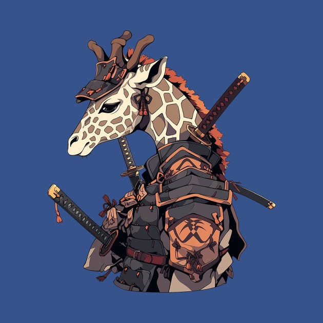 samurai giraffe by fancy ghost