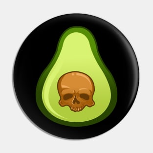 Skullvocado Pin