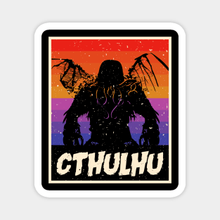 colorful cthulhu Magnet