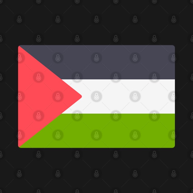 FLAG OF PALESTINE by Just Simple and Awesome