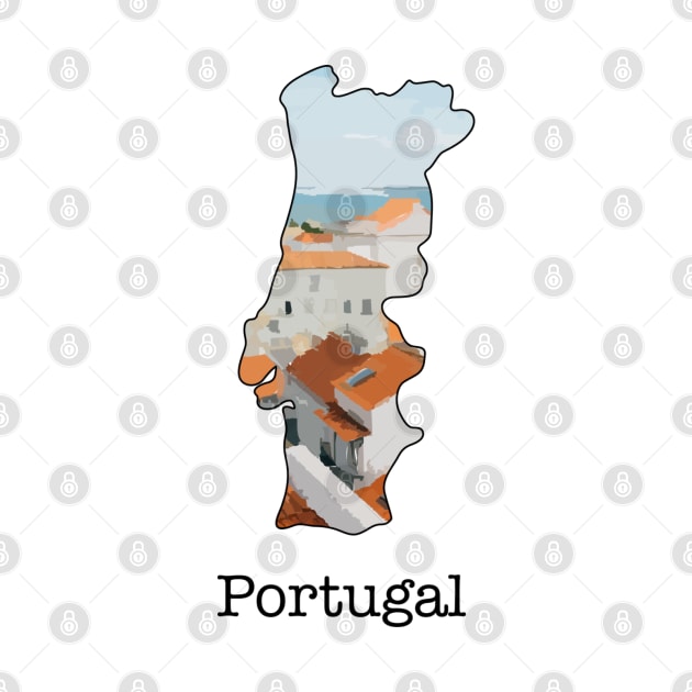 Map of Portugal by Playful Creatives