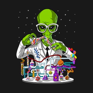 Alien Chemistry Science T-Shirt