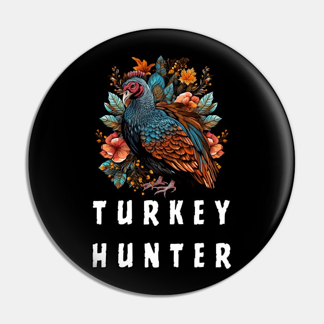 turkey hunter Pin by vaporgraphic