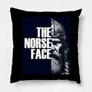 The Norse Face - Viking Warrior Face Pillow