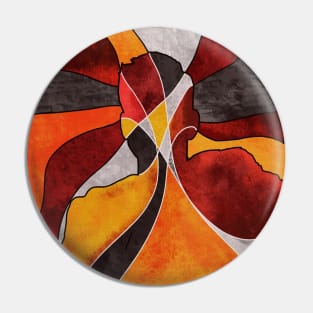 Crowley - abstract Pin