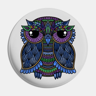 Zen Owl Pin