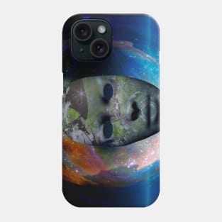 Mask in the space Phone Case