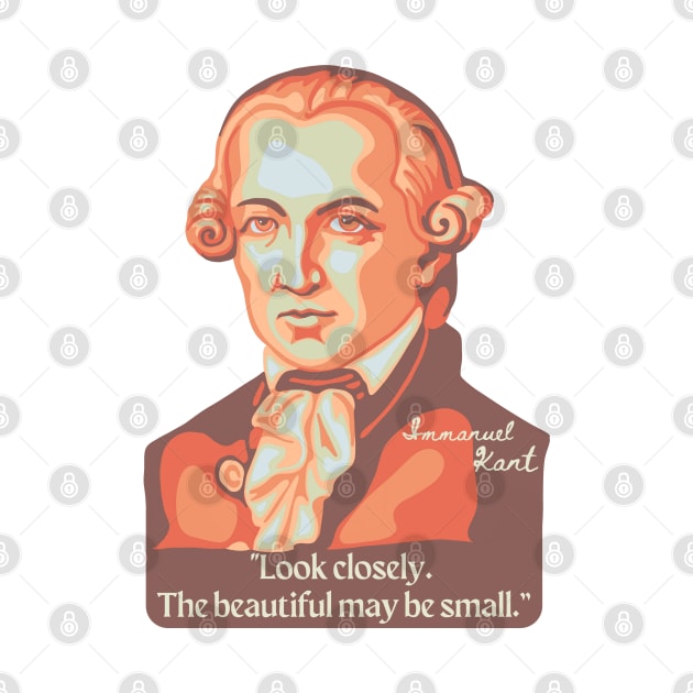 Emmanuel Kant Portrait and Quote by Slightly Unhinged