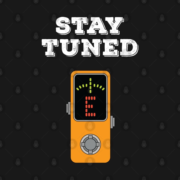 Stay Tuned Orange Pedal Tuner by nightsworthy