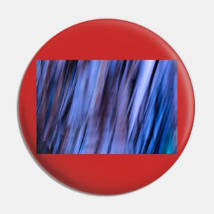 Blue Abstract #1 Pin