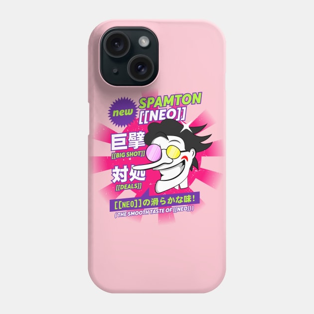 NEW Spamton NEO Phone Case by GusDynamite