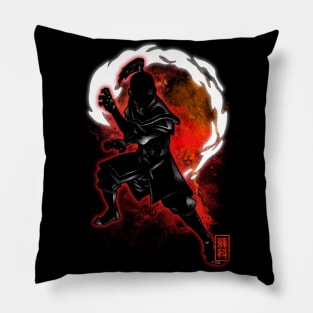 Cosmic Fire Bending Pillow