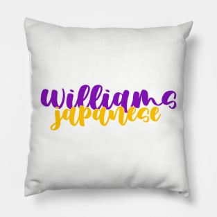 williams college japanese Pillow