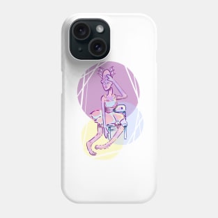 alien girl Phone Case