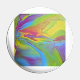 Rainbow Sky Pin