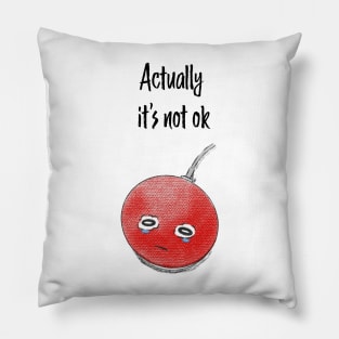 Google Home is not ok - Pink Pillow