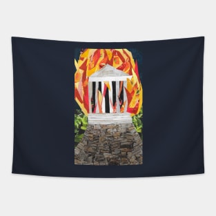 Justice in Flames Tapestry