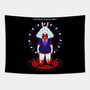 Rabbit from hell (Fictional) Tapestry