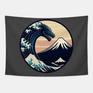 Japanese Wave Tapestry