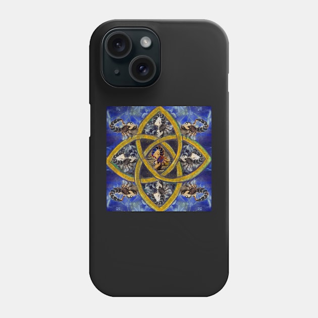 Scorpio Mandala Phone Case by Visuddhi