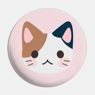 Shaped Like a Friend: Calico Cat Pin