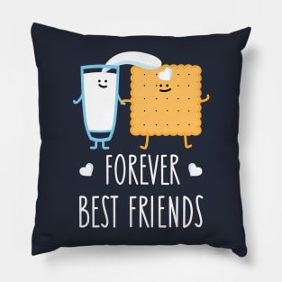 Milk and biscuit friends Pillow