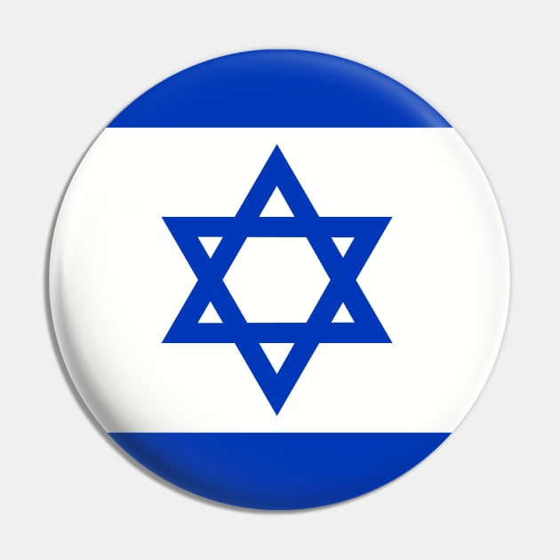 Israel Flag Pin by Historia