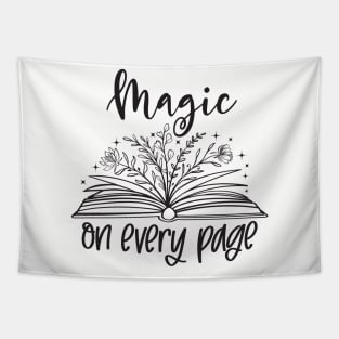 magic on every page Tapestry