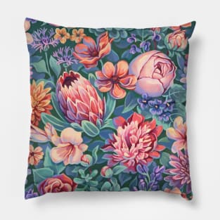 Summer Flowers Pillow